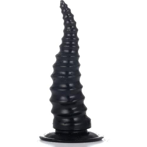 Unisex Anal Plug Lrregular Wave Thread Stimulation G-spot Prostate Masturbation Suction Cup Butt Plug Ass Expander Anal sex toys