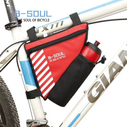 Bicycle Bag Waterproof Bike Triangle Bag Storage Mobile Phone Cycling Bag Bike Tube Pouch Holder Saddle Pannier Accessories