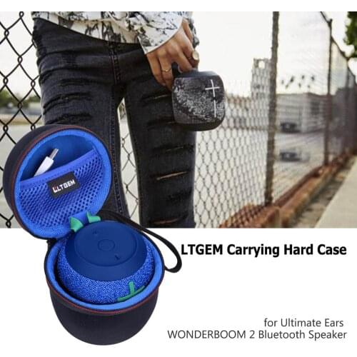 LTGEM EVA Hard Case for UItimate Ears WONDERBOOM 2 Bluetooth Speaker