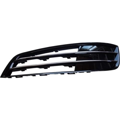 4H0807679k 4H0807680k for Audi A8 D4 2010-2013 Grid of Fog Lamp Shade Under Front Bumper Lamp of Automobile Fog Lamp Frame