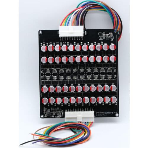 BMS 4S 8S 14S 17S 21S 5A 4.2V Balance Li-ion Lifepo4 Lithium Battery Active Equalizer Balancer Board Capacitor