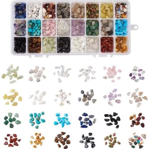 360g Irregular Chip Natural Synthetic Gemstone Chakra Energy Stone Loose Beads for Bracelets Necklace Earring Jewelry Making