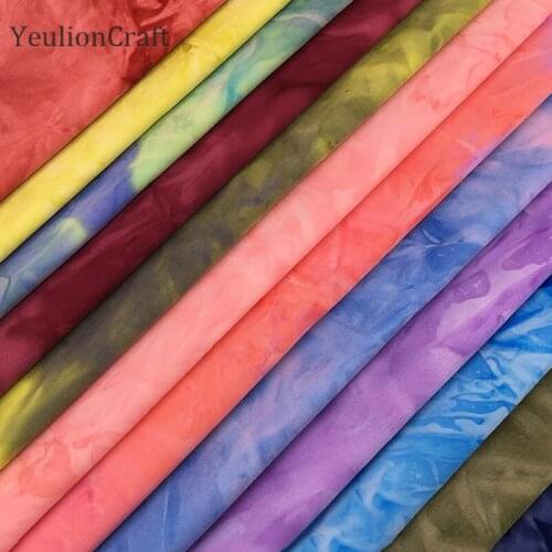 Chzimade 1M Colorful Dyed Printed Polyester Sewing Fabric For Women Clothes Garment Diy Home Textiles