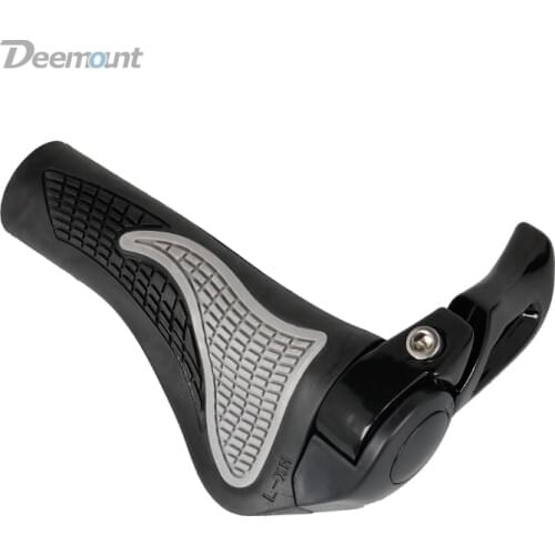 Deemount Bicycle Grip Ergonomic Bar End Handlebar Barend Casing Holder Angle Adjustable Hand Rest Shock Absorption
