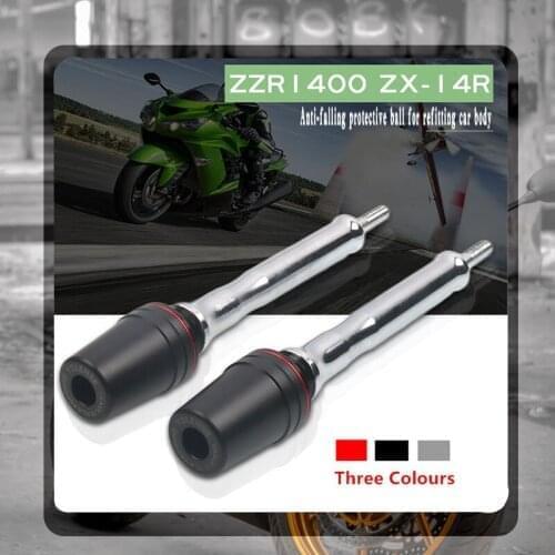 For KAWASAKI ZZR1400 ZZR GTR 1400 Z300 ZX14R ZX Z250 Motorcycle Falling Protection Frame Slider Fairing Guard Crash Protector
