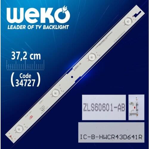 EVERLİGHT IC-B-HWCR43D641R - ZLS60601-AB - 37.2 CM 4 LED- (WK-23)