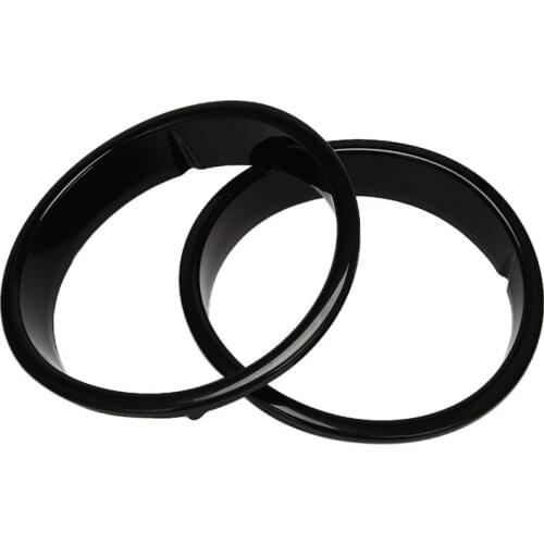 Lamp Hoods for ABS Car Front Headlight Lamp Cover Decoration Car Accessories Styling for Jeep Wrangler TJ 1997-2006