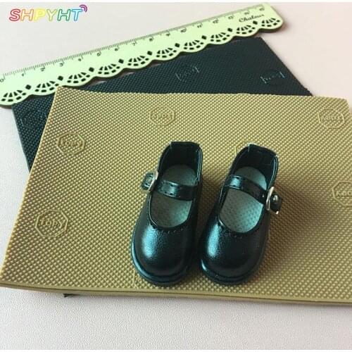 New Arrival 13*9cm Doll Shoes Material Sole Thick 2mm Doll Shoes Accessories DIY Doll Soles