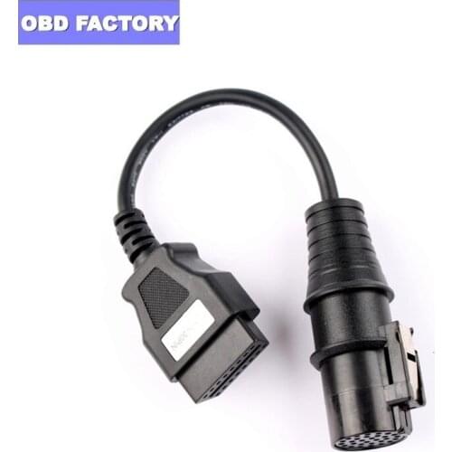 New OBD Adapter 30Pin to 16Pin Female Truck OBD2 Cable OBDii Connector 30 pin to OBD2 16 pin