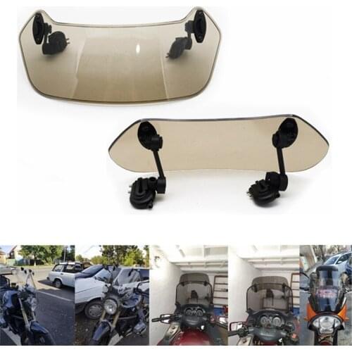 New Motorcycle Risen Adjustable Wind Screen Windshield Spoiler Air Deflector for BMW for Kawasaki Z900 for Honda for