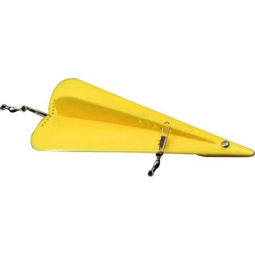 Portable Artificial Weight Sea Fishing Rigging Swivel Trolling Diver Planner Diving Board 82g Fishing Tools Tackle Accessories