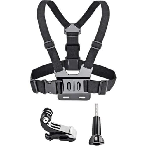 Adjustable Chest Strap Mount Harness Chest Belt For GoPro HD Hero 9 8 7 6 5 4 3+ 3 SJ4000 SJ5000 Action Camera Accessories