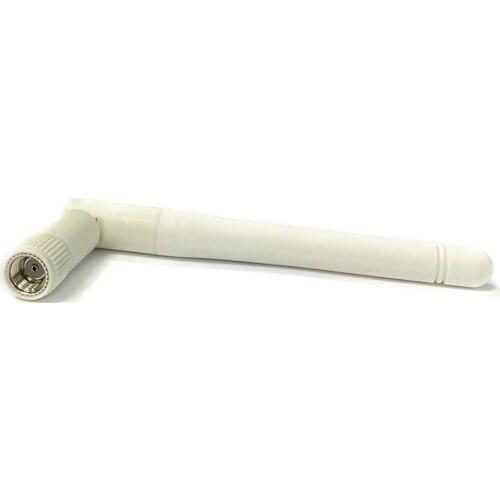 1PC 2.4GHz 2400Mhz WIFI Antenna 3dbi WLAN RP-SMA Folding For Wireless Router 11cm White Color Wholesale price