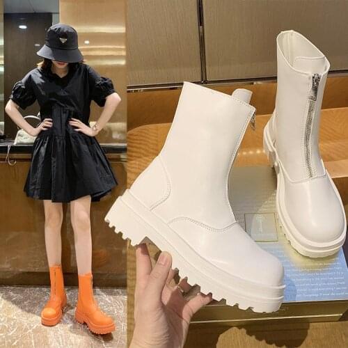 Summer Womens Zipper Round Toe Womens Boots, Womens Short Boots, Cotton Ankle Boots, Womens 2021 Hot Style
