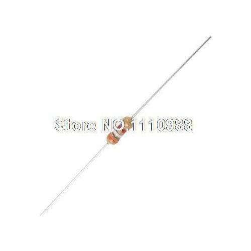 1000x 1/4W 3.9K Ohm 5% Through Hole Carbon Film Resistor