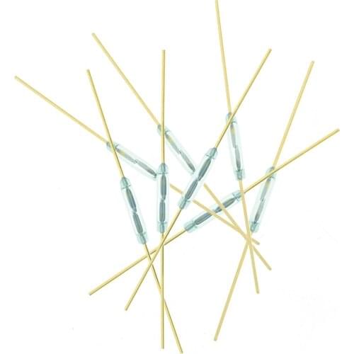 5pcs/lot Reed Switch Magnetic Switch MKA-10110 1.8*10MM Normally Open SPTS-NO Magnetic Induction switch Contact Sensor Original