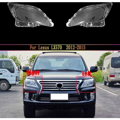 Car Headlamp Lens For Lexus LX570 2012 2013 2014 2015 Car Replacement Auto Shell
