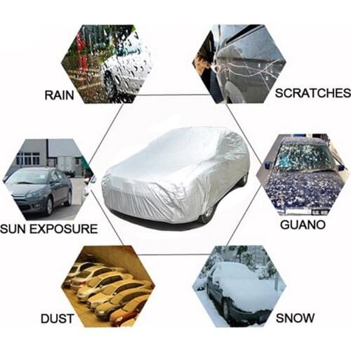 Car Cover Waterproof Automobiles Outdoor Full Cover Hail UV Protection Universal, S, M, L, XL, XXL