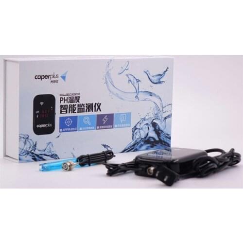 Caperplus PH Temperature Intelligence Monitor Detector WIFI APP PH Digital Monitor For Fish Tanks Aquarium