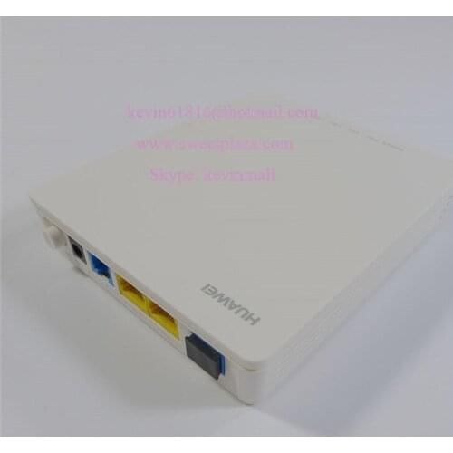 Hua wei HG8321 GPON ONU ONT FTTH or FTTO terminal, 2 LAN ports, 1 telephone port, English version bridge function for FTTH