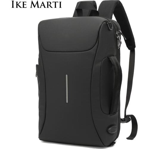 IKE MARTI 2020 Anti-thief Backpack Men Multifunctional Waterproof 15.6 Inch Laptop Man USB Charging Male Travel BusinessBag