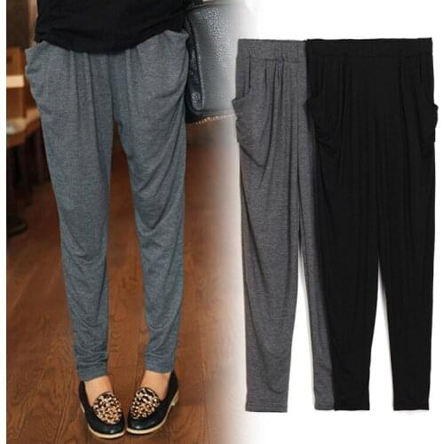 Lihuaque Women's Trousers Harem Pants