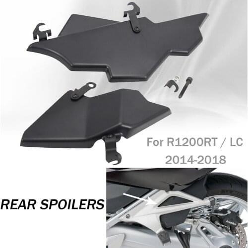 Matt Black Rear Splash Guards Panel Fairing Covers motorcycle accessories For BMW R1200RT R1200RT LC R 1200 RT 2014-2018 2017