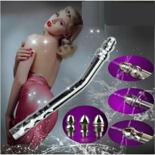 A set Nozzles Anal Vaginal Cleaner Stream Shower Rinser Colonic Irrigation Douche