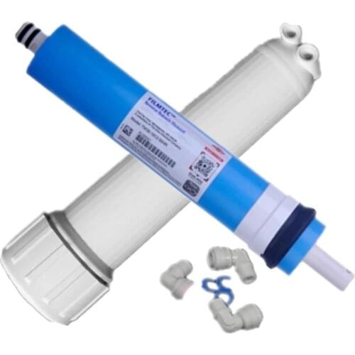 New version Dow Filmtec 50 gpd reverse osmosis membrane TW30-1812-50HR RO water filter+Filter housing 1/4 Quick Link