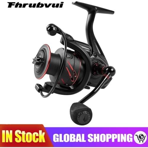 2021 New Fishing Reel Spinning Full Metal Spool Spinning Reel Drag Carp Fishing Reel Molinete De reel for spinning