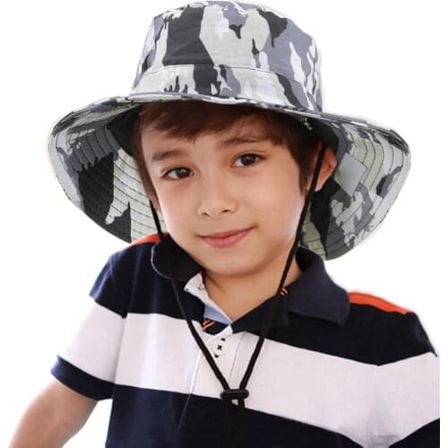 Casual Bucket Hat Fishing Hunting Boonie Cap Unisex Military Camo Wide Comfortable Brim Outdoor 1PC Fashion Hot Hat