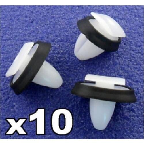 10x For Citroen Relay Exterior Side Moulding Rub Bumpstrip / Lower Door Trim Clips