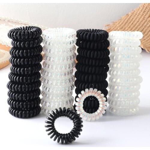 10pcs girls hair band rubber band headdress hair accessories Headband anti-telephone line hair ring female Korean Headwear