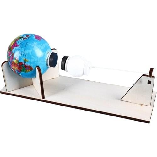 Technological creativity small making DIY earth and moon gravity manual small invention educational toys