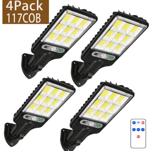 Outdoor Street Lighting Modern Fixture Solar LED/COB Lights Decoration for Motion-Sensor Human Body Infrared Porch Lamp