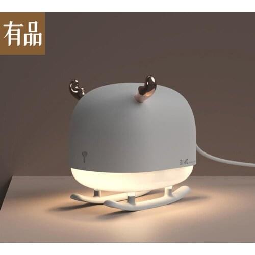 Xiaomi YouPin Sled Deer Humidifier Creative Mini Atmosphere Lamp USB Fog Office Desktop Mute Cute Deer Humidifier Gift Decor