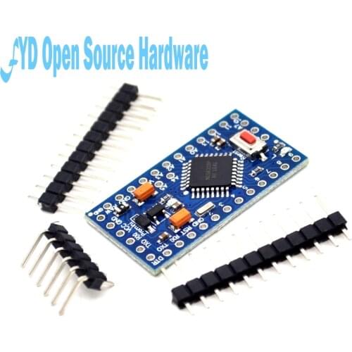 1pcs Pro Mini 328 Mini 3.3V/8M ATMEGA328 ATMEGA328P-AU 3.3V 8MHz