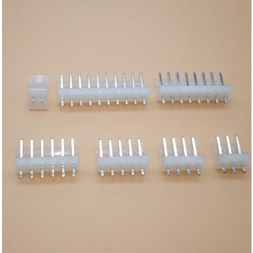 20PCS CH3.96 Pitch 3.96mm 2-8Pin Straight Pins Connector Pin Header