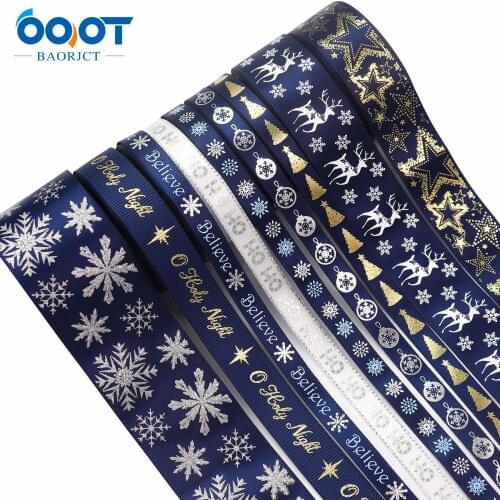 21702-1 Easter Christmas Cartoon Ribbons,3/8"(10MM),10Yards Bow Cap Accessories Party Gift Wrap DIY Handmade Materials