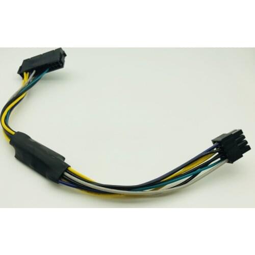 24Pin to 8Pin Power Cable for Dell 30cm Optiplex 3020 7020 9020 ATX Power Supply Motherboard Adapter Cable ATX 24P to 8P Cables