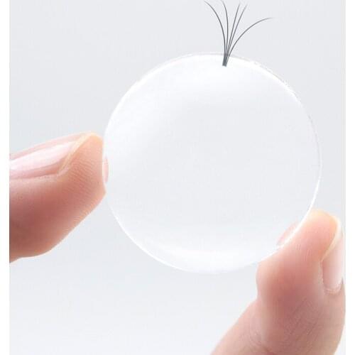 3/15pcs Eyelash Extension Easy fan lash pads Volume lash patches Beginner make fans tools Eyelash holder Reusable Washable