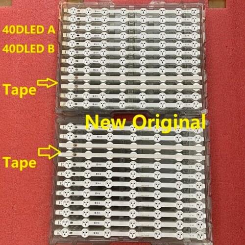 5set=25pcs LED backlight strip FOR 40DLED_A B-TYPE VES400UNDS-2D-N02 N03 N04 Toshiba 40S3653DB 40S3633DG 40L1553DB LED40272SMFH