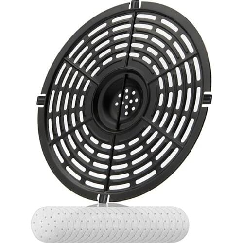 Air Fryer Replacement Grill Pan for Power Gowise 5QT Air Fryers, Air Fryer Accessories, Non-Stick Air Fryer Pan