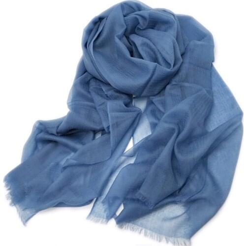 Large size high grade ring-cashmere women fashion thin scarfs shawl pashmina 100x240cm small tassel navy blue 5color