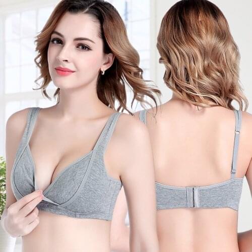 Quality Breastfeeding Bras Wirefree Nursing Bra Pregnancy Clothes for Maternity Underwear Vintage Women Pregnant Feeding M L XL