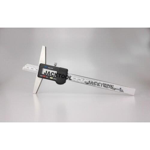 150 mm 6'' digital depth caliper with 100mm Base stainless steel digital electric digital depth gauge with 100mm measuring jaw