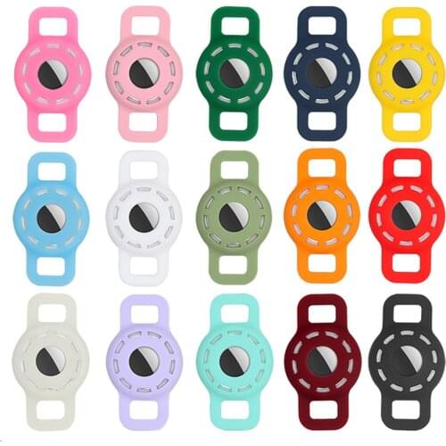 New Airtag Holder Airtag Case Air Tag Holder Anti Lost Cover Airtag Dog Collar Holder Id Holders For Badges Airtag Accessories