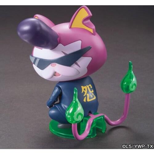 Yo-Kai Watch Original Jibanyan Warunyan Assembly Figure Yokai Youkai Watch Figure Cartoon Character Action Figure Accessory Toys