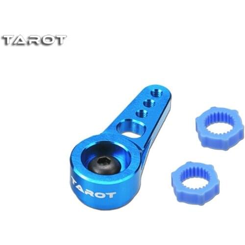 Tarot miao 25T Fragile Metal Servo Arm / Blue
