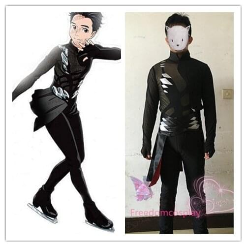 Yuri on Ice Yuri Katsuki Cosplay Yuri!!! on Ice match clothes Costume
